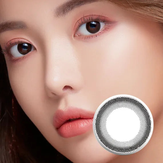 عدسات لينمي أكما هولوريس كلاسيك سوداء (للاستخدام اليومي/30 قطعة) 