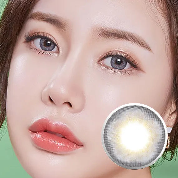 Lensme Cocktail Aloha Bloom Gray (Monthly/2Pc)