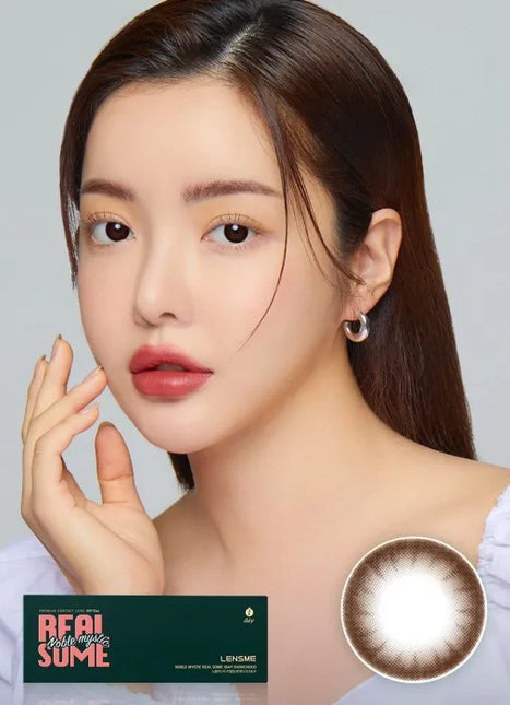 Lensme Real Some 1Day Dark Choco (Daily/30Pc)