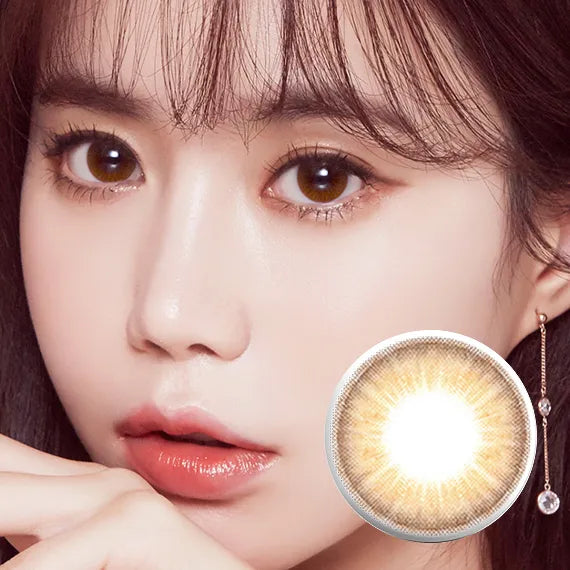 Lensme Velvet Pop Brown (Monthly/2Pc)