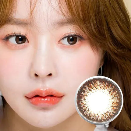 Custom Neo Dali Extra 2 Brown Toric Lenses Yearly x 2Pc | Astigmatism Contacts