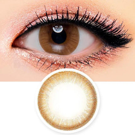 Neo Monet Brown for High Farsightedness Yearly x 2Pc | Hyperopia Lenses