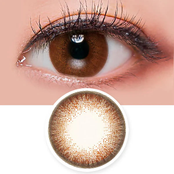 Neo Dali Extra Brown for High Farsightedness Yearly x 2Pc | Hyperopia Lenses