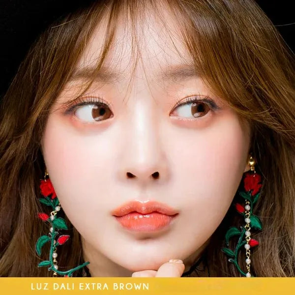 Neo Dali Extra Brown for High Farsightedness Yearly x 2Pc | Hyperopia Lenses