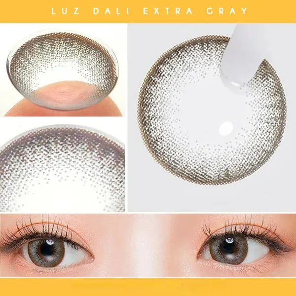 Custom Neo Dali Extra Gray Toric Lenses Yearly x 2Pc | Astigmatism Contacts