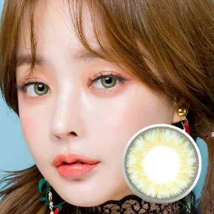 Neo 3 Tone Green for High Farsightedness Yearly x 2Pc | Hyperopia Lenses