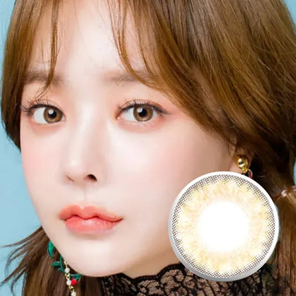 Custom Neo 3 Tone Brown Toric Lenses Yearly x 2Pc | Astigmatism Contacts