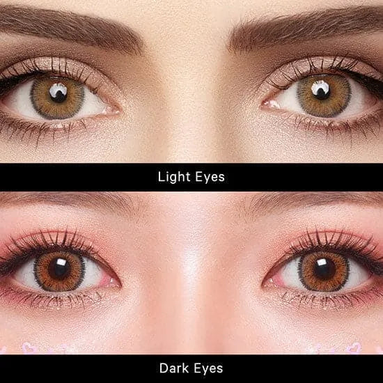 Custom Neo Glamour Hazel Toric Lenses Yearly x 2Pc | Astigmatism Contacts