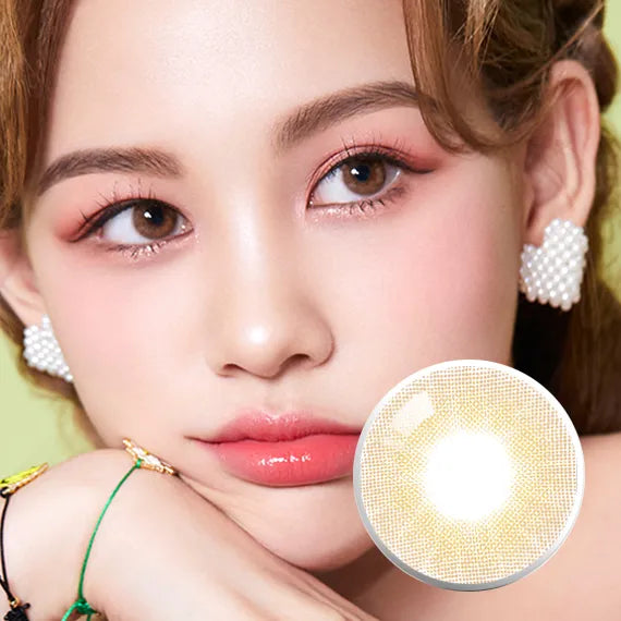Olola A.Ble Brown Colored Contact Lenses (1Month/2Pc)