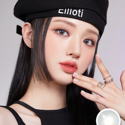 Olola Blow Midnight Gray Colored Contact Lenses (1Month/2Pc)
