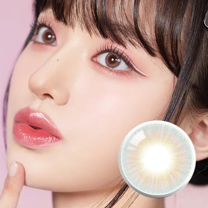 Olola Blow Sunset Pink Colored Contact Lenses (1Month/2Pc)
