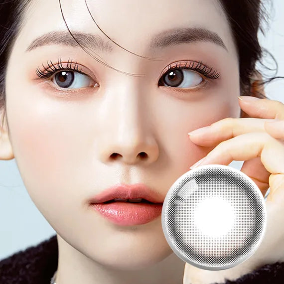 Olola Blurring Gray Colored Contact Lenses (1Month/2Pc)
