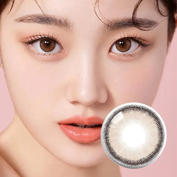 Olola Dearsome Milk Brown Colored Contact Lenses (1Month/2Pc)
