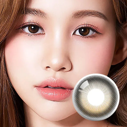 Olola Daymood Brown Colored Contact Lenses (1Month/2Pc)