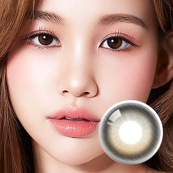 Olola Daymood Brown Colored Contact Lenses (1Month/2Pc)