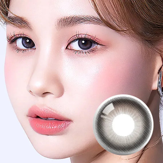 Olola Daymood Gray Colored Contact Lenses (1Month/2Pc)