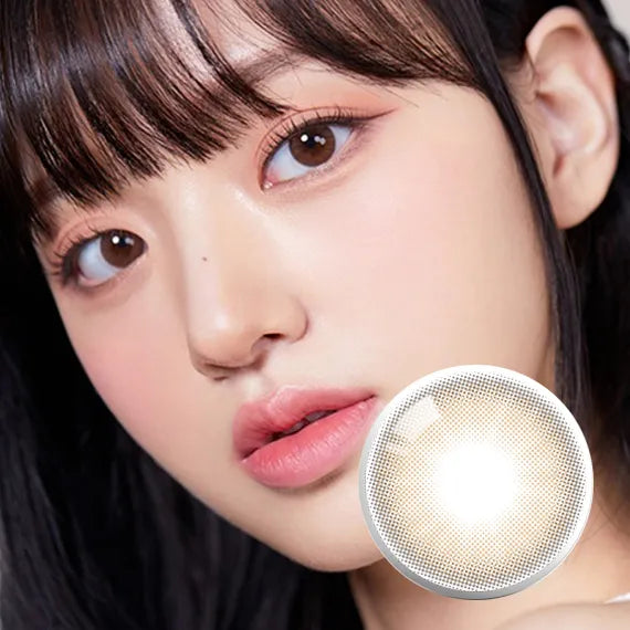 Olola Mellows Cotton Brown Colored Contact Lenses (1Month/2Pc)