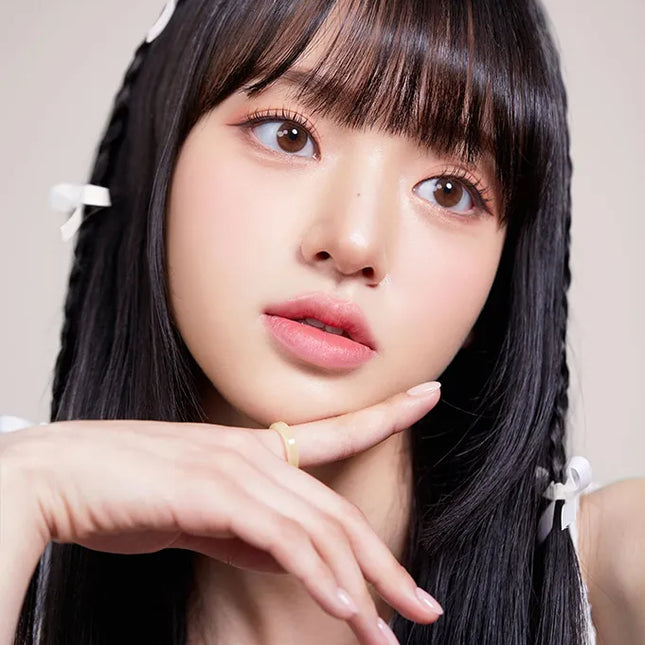 Olola Mellows Cotton Brown Colored Contact Lenses (1Month/2Pc)