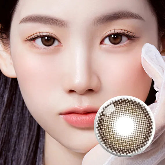 Olola Muted Choco Colored Contact Lenses (1Month/2Pc)