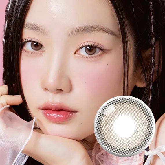 Olola Putiry Shine Taupe Brown Colored Contact Lenses (1Month/2Pc)