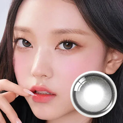 Olens Big Glowy Gray Daily (1Day/10Pc) Olens x NewJeans