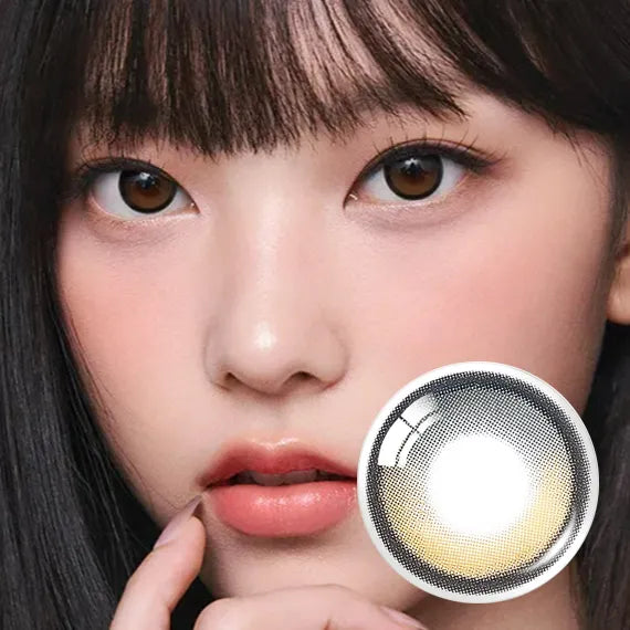 Olens Big Glowy Mocha Brown Daily (1Day/10Pc) Olens x NewJeans