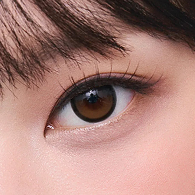 Olens Big Glowy Mocha Brown Daily (1Day/10Pc) Olens x NewJeans