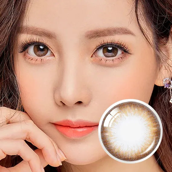 Olens Bigsome Brown Monthly (1Month/2Pc)