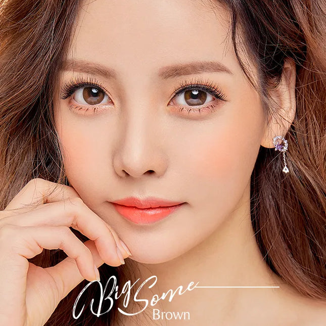 Olens Bigsome Brown Monthly (1Month/2Pc)