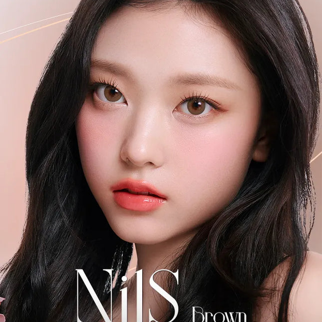 Olens Nils Brown Monthly (1Month/2Pc) Olens x NewJeans