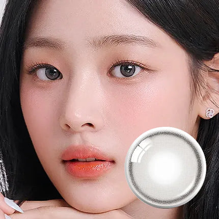 Olens Real Ring 1-Day Gray (Daily/20Pc) Olens x NewJeans