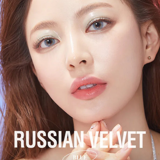 Olens Russian Velvet Blue Monthly (1Month/2Pc)