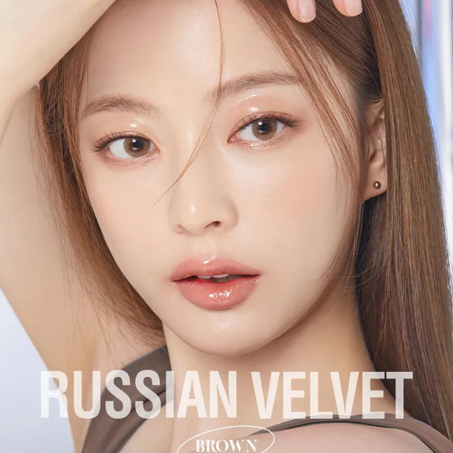 Olens Russian Velvet Brown Monthly (1Month/2Pc)
