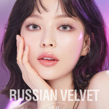 Olens Russian Velvet Gray Monthly (1Month/2Pc)