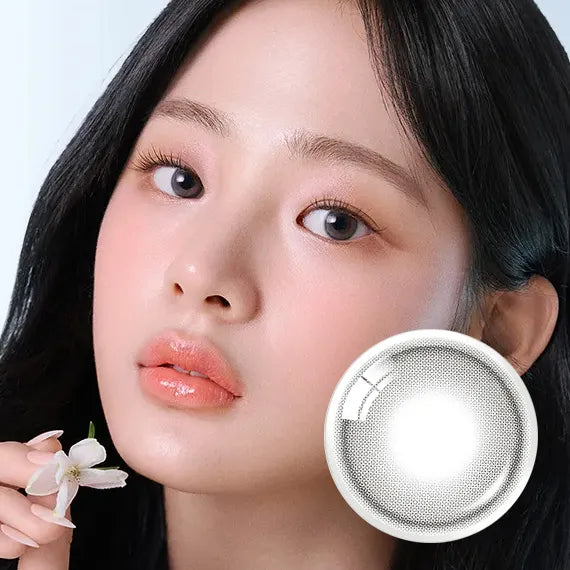 Olens Shine Touch Milky 1-Day Gray (Daily/20Pc) Olens x NewJeans