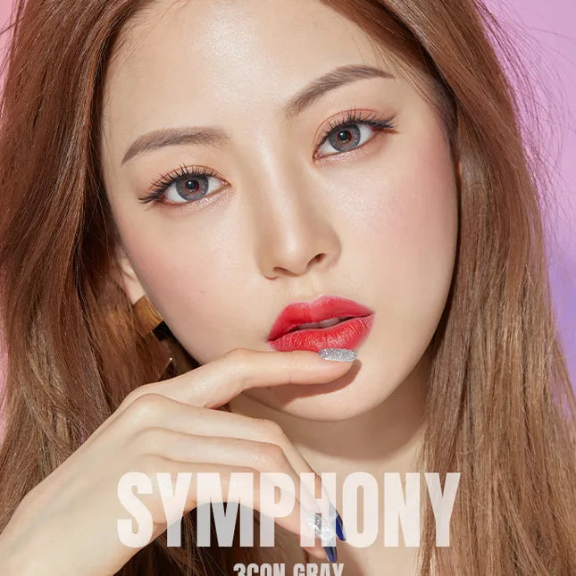 Olens Symphony 3Con Gray Monthly (1Month/2Pc)