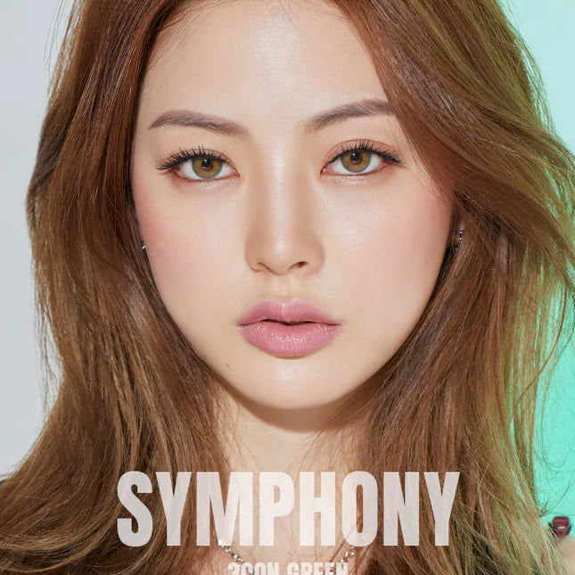 Olens Symphony 3Con Green Monthly (1Month/2Pc)