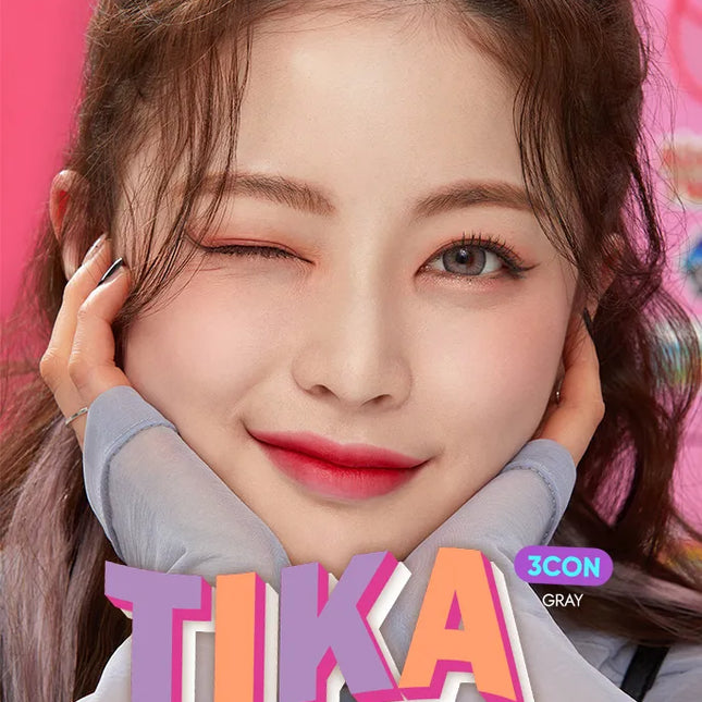 Olens Tika 3Con Gray Monthly (1Month/2Pc)