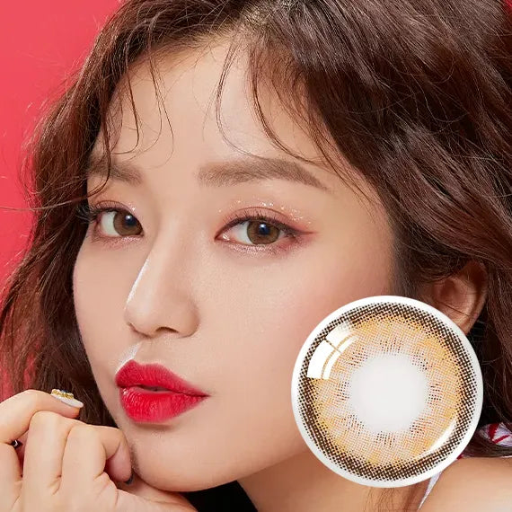 Olens Vivi 3 Con Brown Monthly (1Month/2Pc)