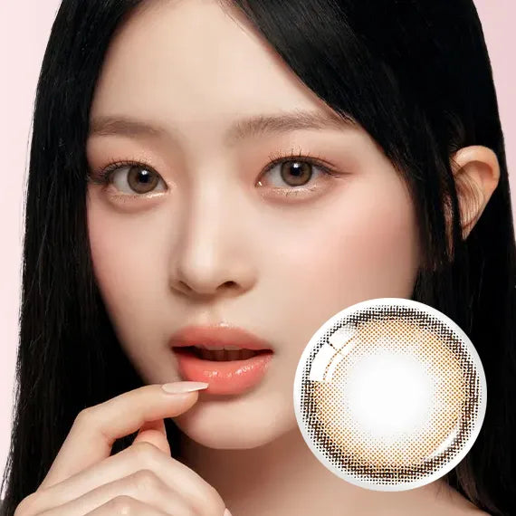 Olens Vivi Ring 1-Day Brown (Daily/20Pc) Olens x NewJeans