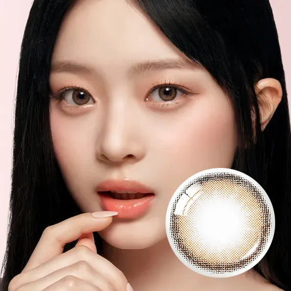 Olens Vivi Ring Brown (Monthly/2Pc) Olens x NewJeans