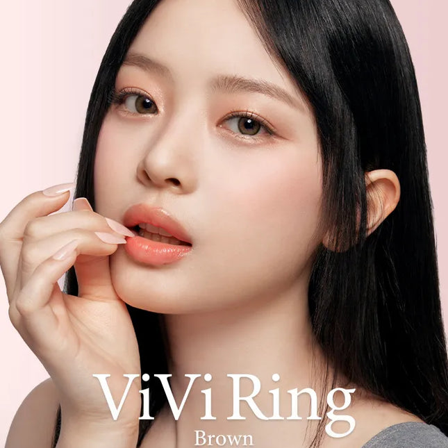 Olens Vivi Ring Brown (Monthly/2Pc) Olens x NewJeans