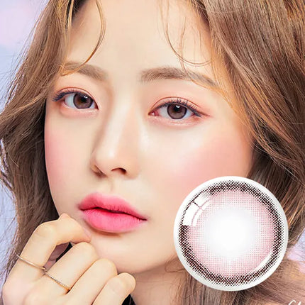 Olens Vivi Ring Pink Monthly (1Month/2Pc)