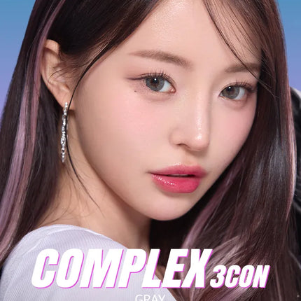 Olens Complex 3Con Gray Monthly (1Month/2Pc)