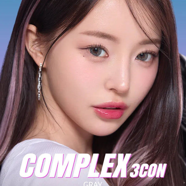Olens Complex 3Con Gray Monthly (1Month/2Pc)