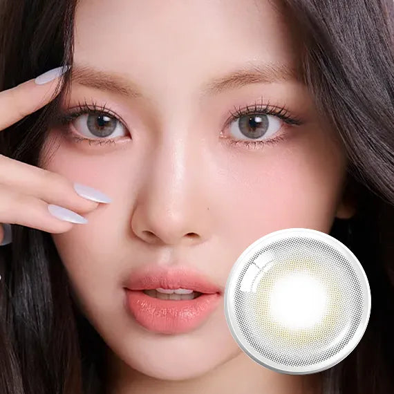 Olens French Shine Gray Monthly (1Month/2Pc) Olens x NewJeans