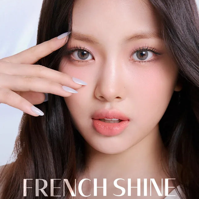 Olens French Shine Gray Monthly (1Month/2Pc) Olens x NewJeans