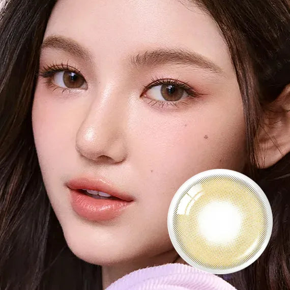 Olens French Shine Hazel Monthly (1Month/2Pc) Olens x NewJeans