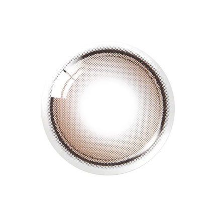 Small diameter dewy NewJeans pick monthly brown colored contacts by OLENS Glowy Tear Mini