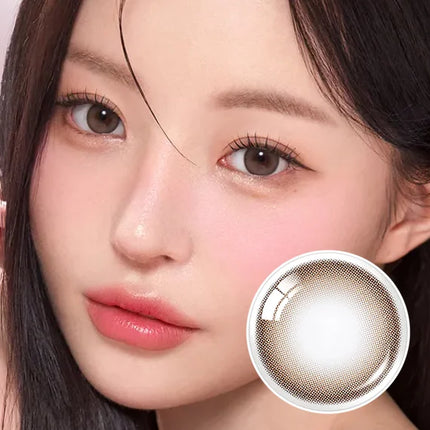 OLENS Misty 1Day Ash Choco colored contacts 20 pack packaging